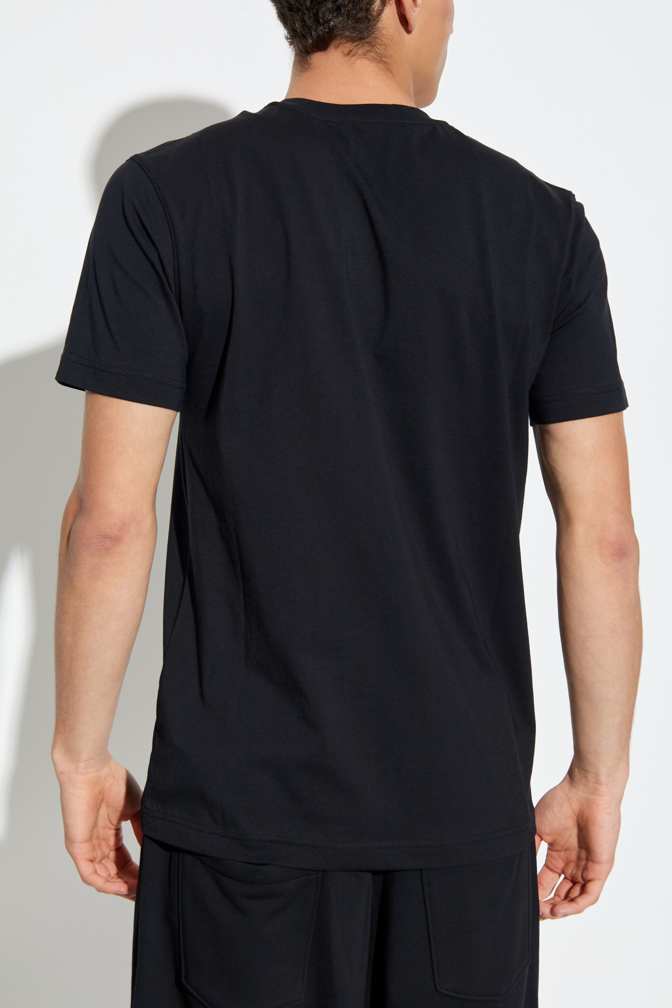Tシャツ・カットソー Moschino SS25 (07100241 1001) Moschino SS25 T-SHIRT CON STAMPA LOGO (07170241 1001